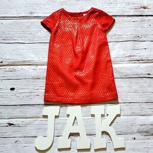 🆕️ GAP CUTE GIRLS RED DRESS ❤️